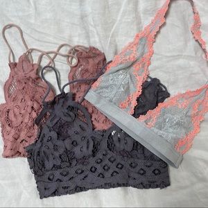 FREE PEOPLE BRALETTE BUNDLE
